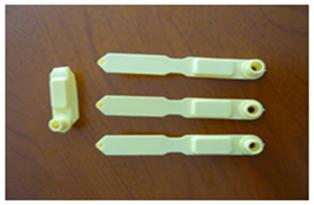 134.2 kHz LF RFID Ear Tag for Animal Tracking